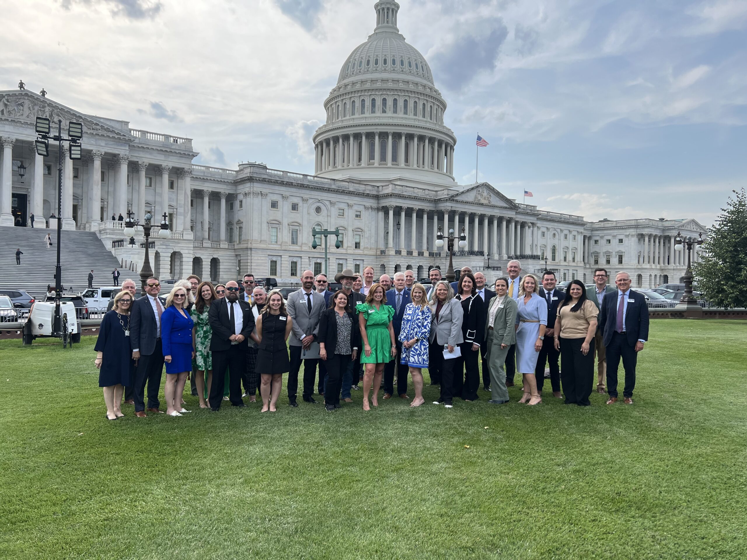 2025 DC Fly-In Group Photo at U.S. Capitol